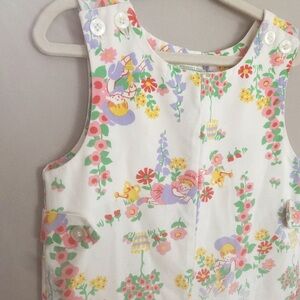 Rare Retro Flower Garden Jumpsuit 🌸